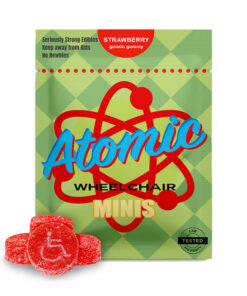 400mg THC Mini Gummies (Atomic Wheelchair)