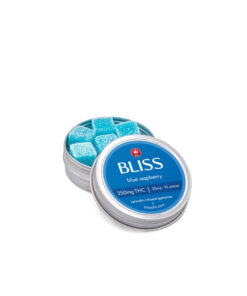 Bliss Blue Raspberry THC Gummies