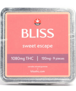 1080mg THC Sweet Escape Gummies (Bliss Edibles)