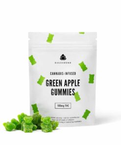BuudaBomb Green Apple Gummies