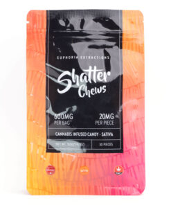 Euphoria Extractions – 600MG SATIVA Shatter Chews