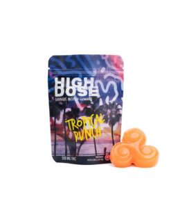 High Dose Tropical Punch Gummies