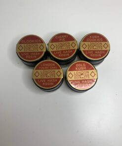 London Donovan Live Hash Rosin 1g