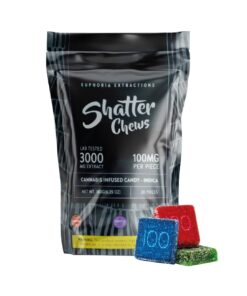 EUPHORIA EXTRACTIONS – 3000MG THC SHATTER CHEWS