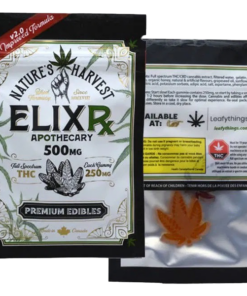 Nature’s Harvest Elixr 500mg Gummies